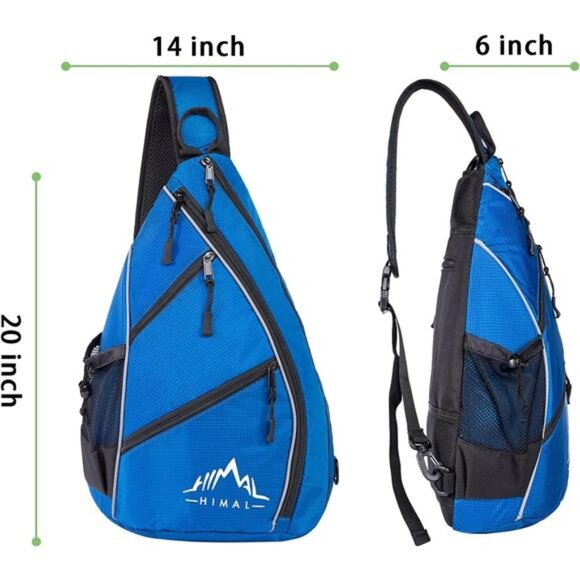 Pickleball Bag-Adjustable Pickleball,Tennis,Racketball Sling Bag-Pickleball - Picture 3 of 8